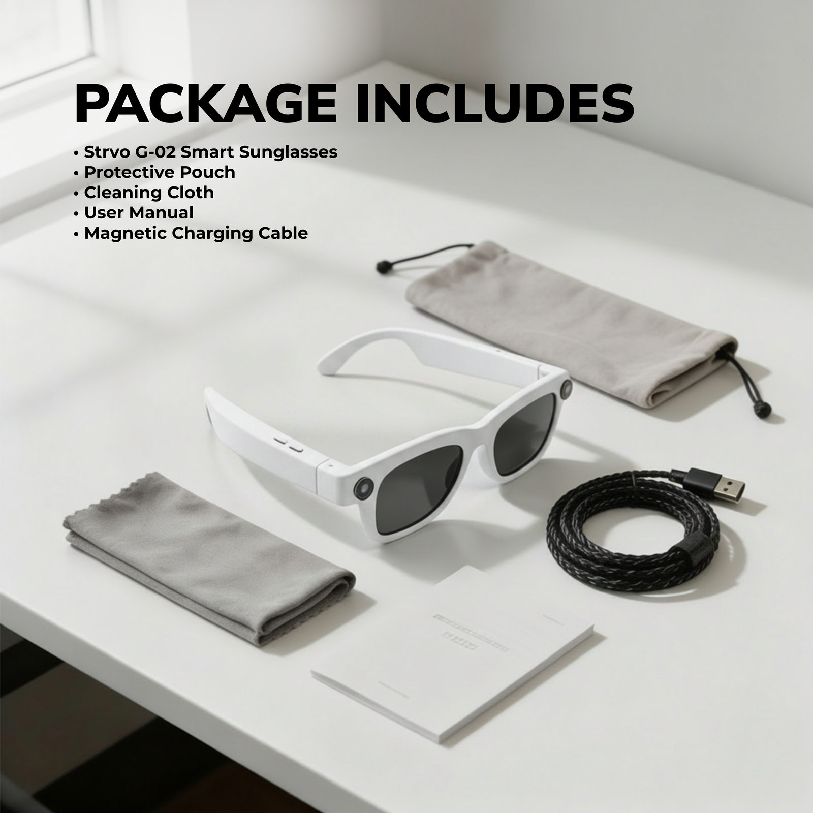 STRVO G-02 Smart Glasses