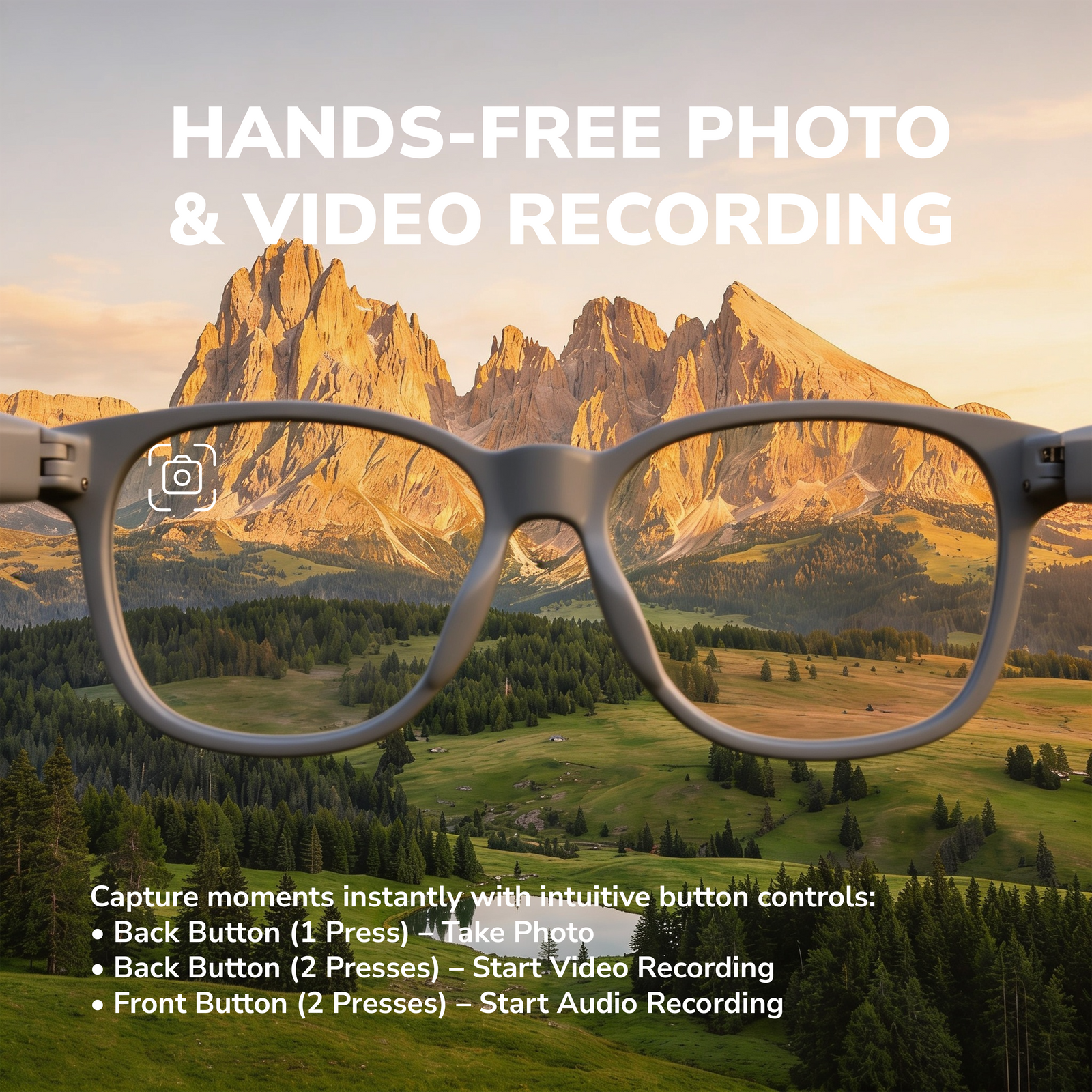  STRVO G-01 Smart Glasses 